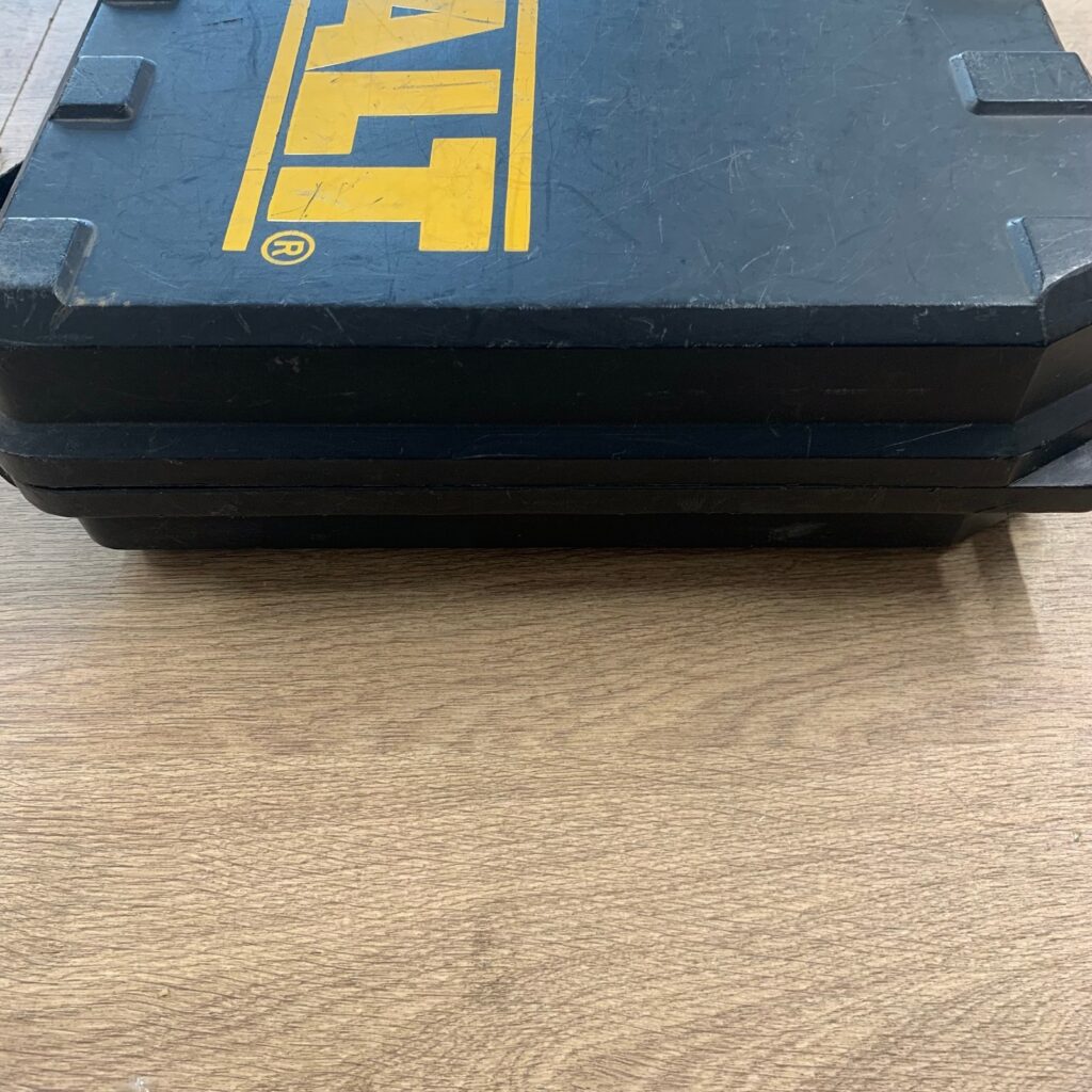DeWalt Heavy Duty Hard Carry Case Empty Tool Storage Box Genuine Used