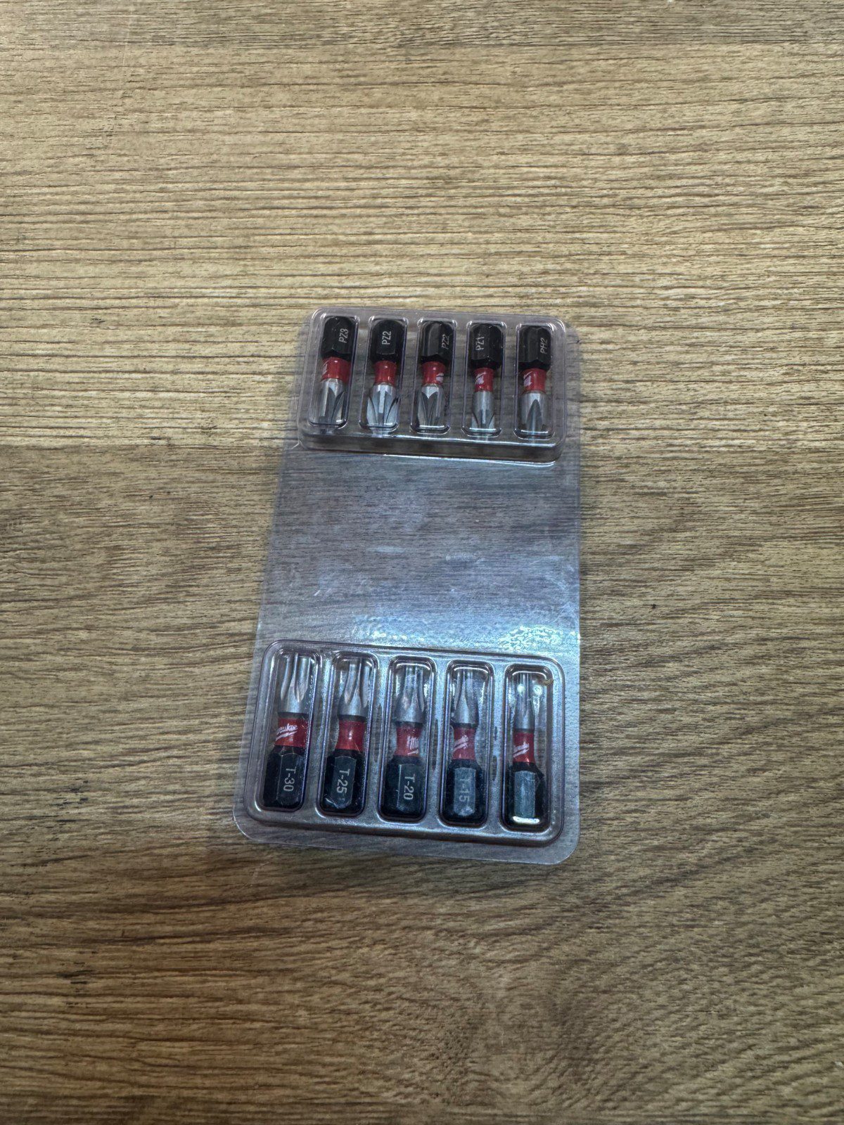 Milwaukee 10 Piece Screwdriver Bit Set Pozi Phillips Torx PZ PH Excellent - Image 1