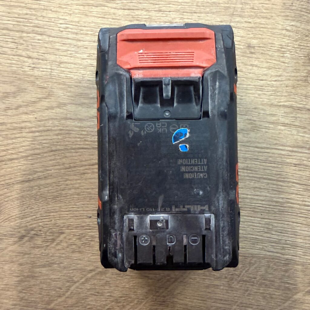 Hilti B 22-110 22V 5.2Ah Li-Ion Battery Pack Used - Casing Wear