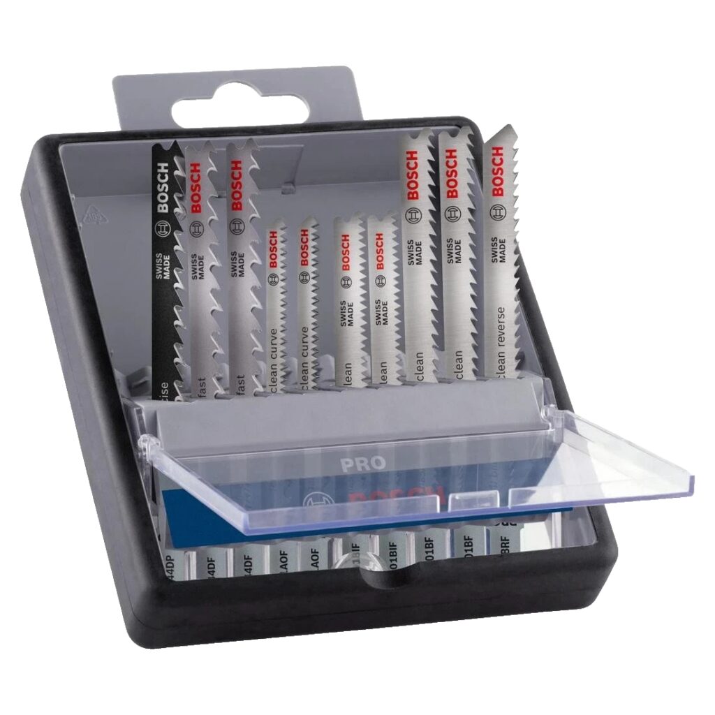 Bosch PRO Hardwood & Laminate Jigsaw Blade Set 10 Piece Universal Fit New
