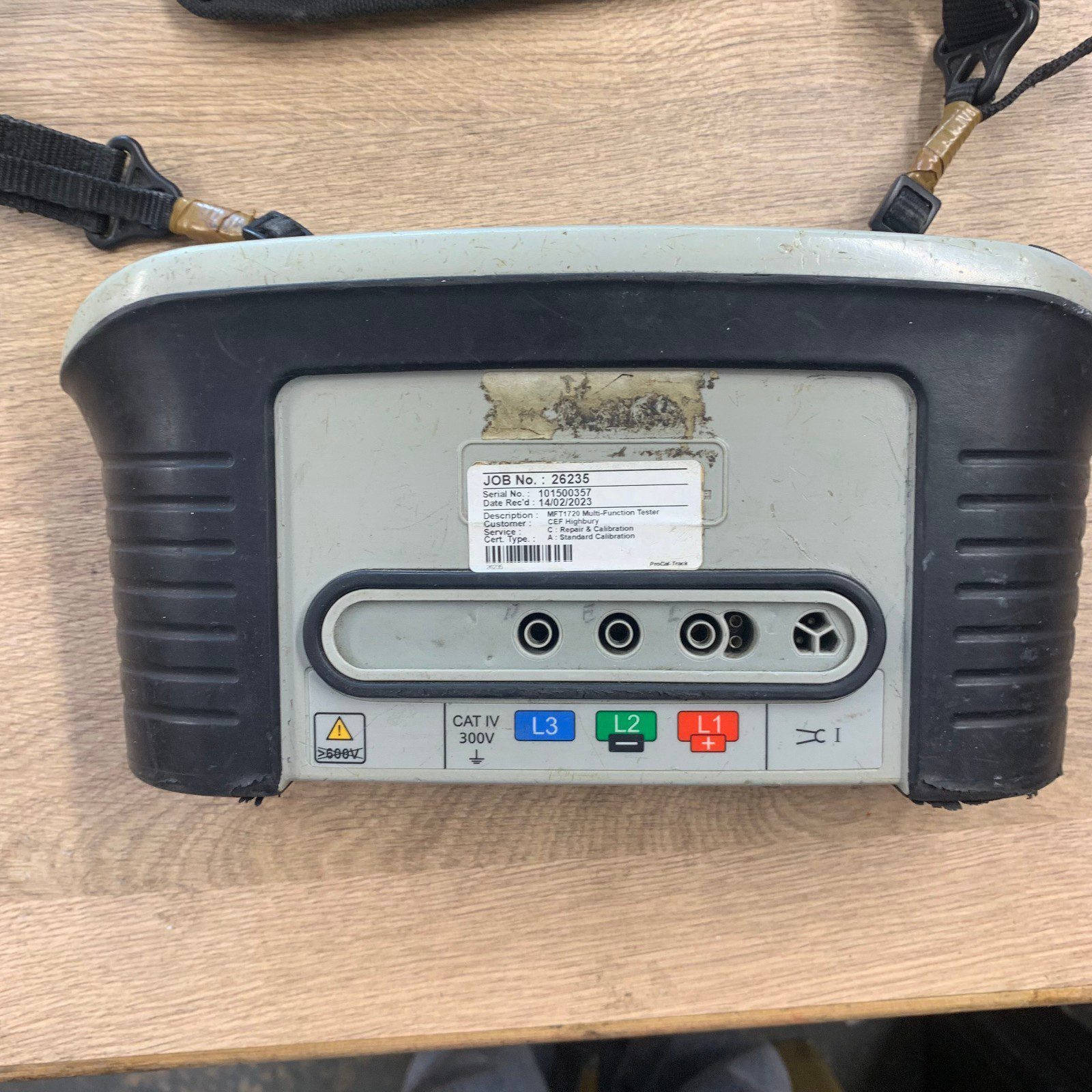 Megger MFT1720 Multifunction Tester RCD Loop Insulation + Damaged Case - Image 12