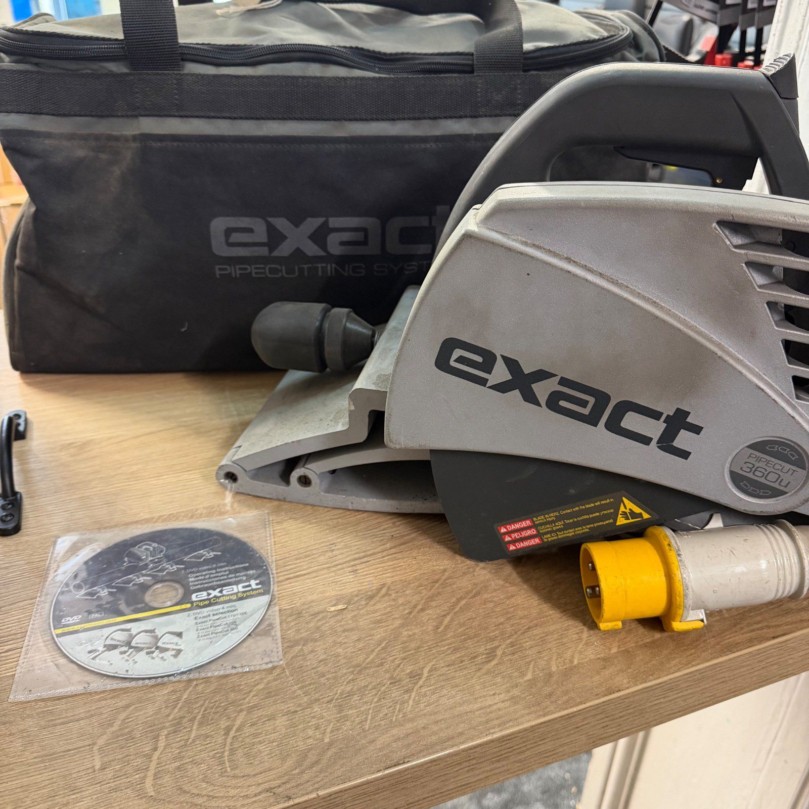 Exact PipeCut 360U Electric Pipe Cutting Saw 75-360mm Capacity Serviced - Image 1