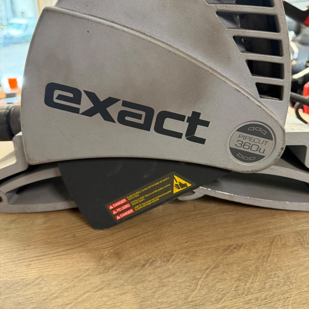 Exact PipeCut 360U Electric Pipe Cutting Saw 75-360mm Capacity Serviced