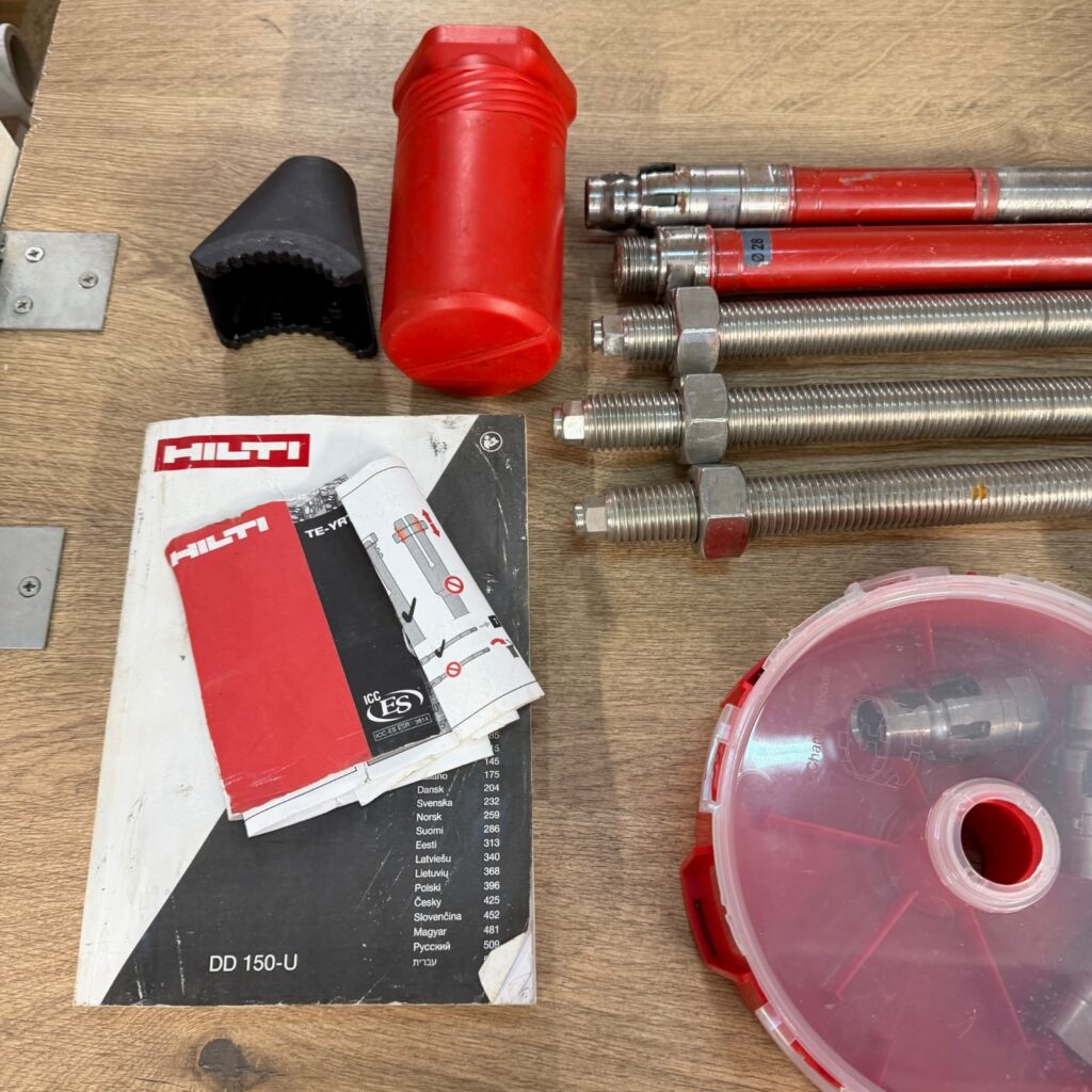 Hilti DD 150-U 110V Wet Dry Diamond Core Drill With Accessories Serviced