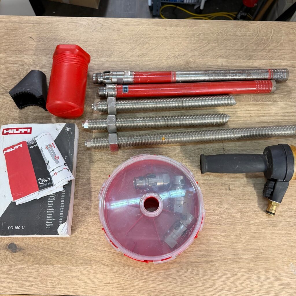 Hilti DD 150-U 110V Wet Dry Diamond Core Drill With Accessories Serviced