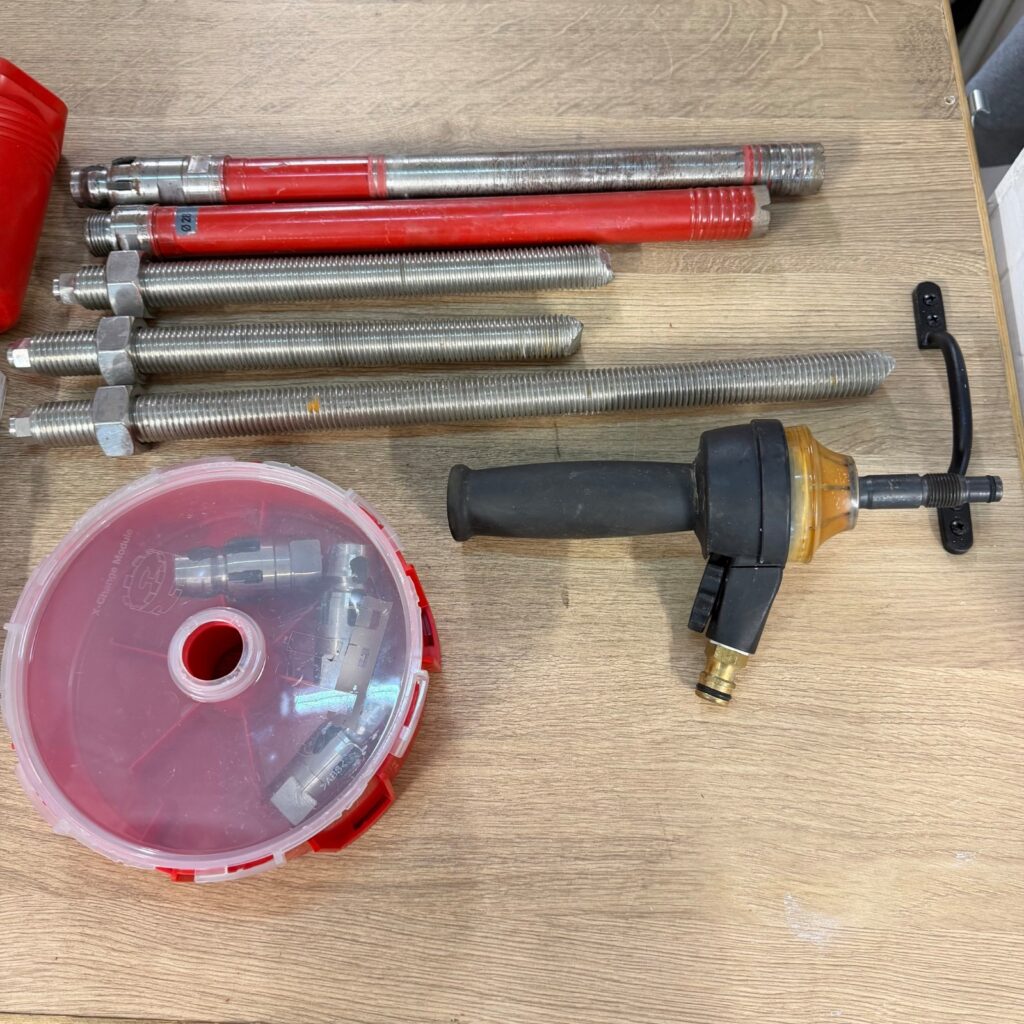 Hilti DD 150-U 110V Wet Dry Diamond Core Drill With Accessories Serviced