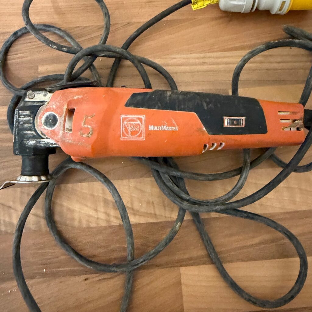 Fein MultiMaster FMM350Q 110V 350W Corded Oscillating Multi-Tool Used