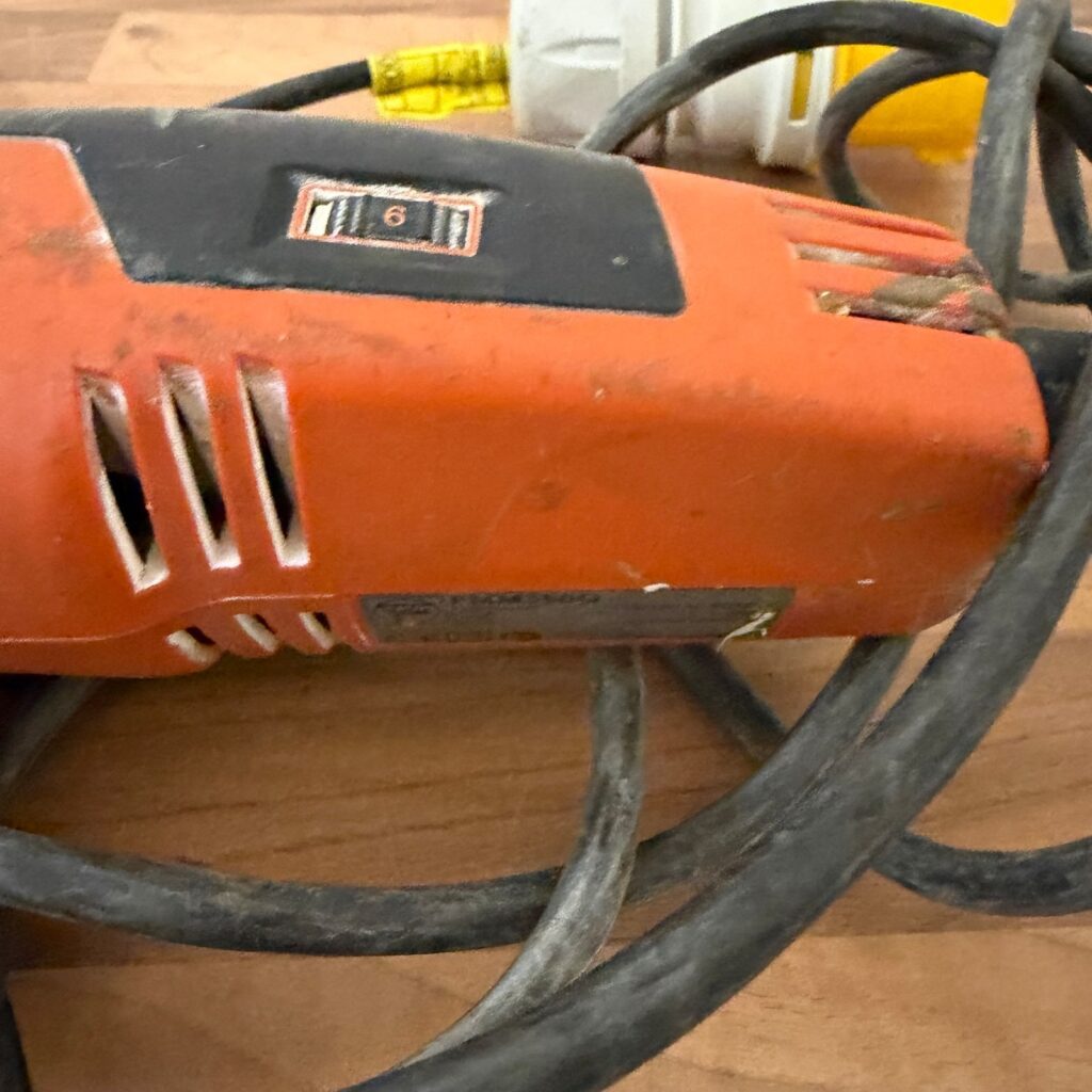 Fein MultiMaster FMM350Q 110V 350W Corded Oscillating Multi-Tool Used