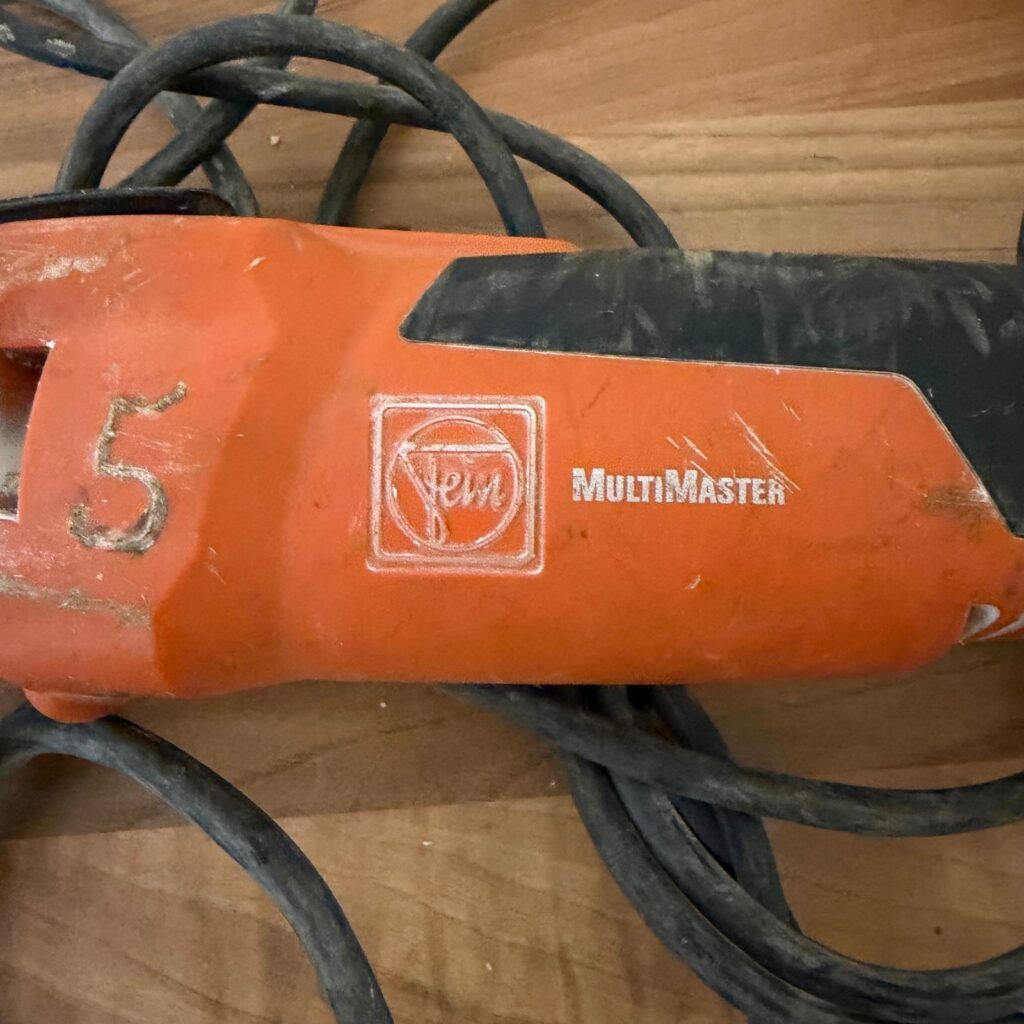 Fein MultiMaster FMM350Q 110V 350W Corded Oscillating Multi-Tool Used