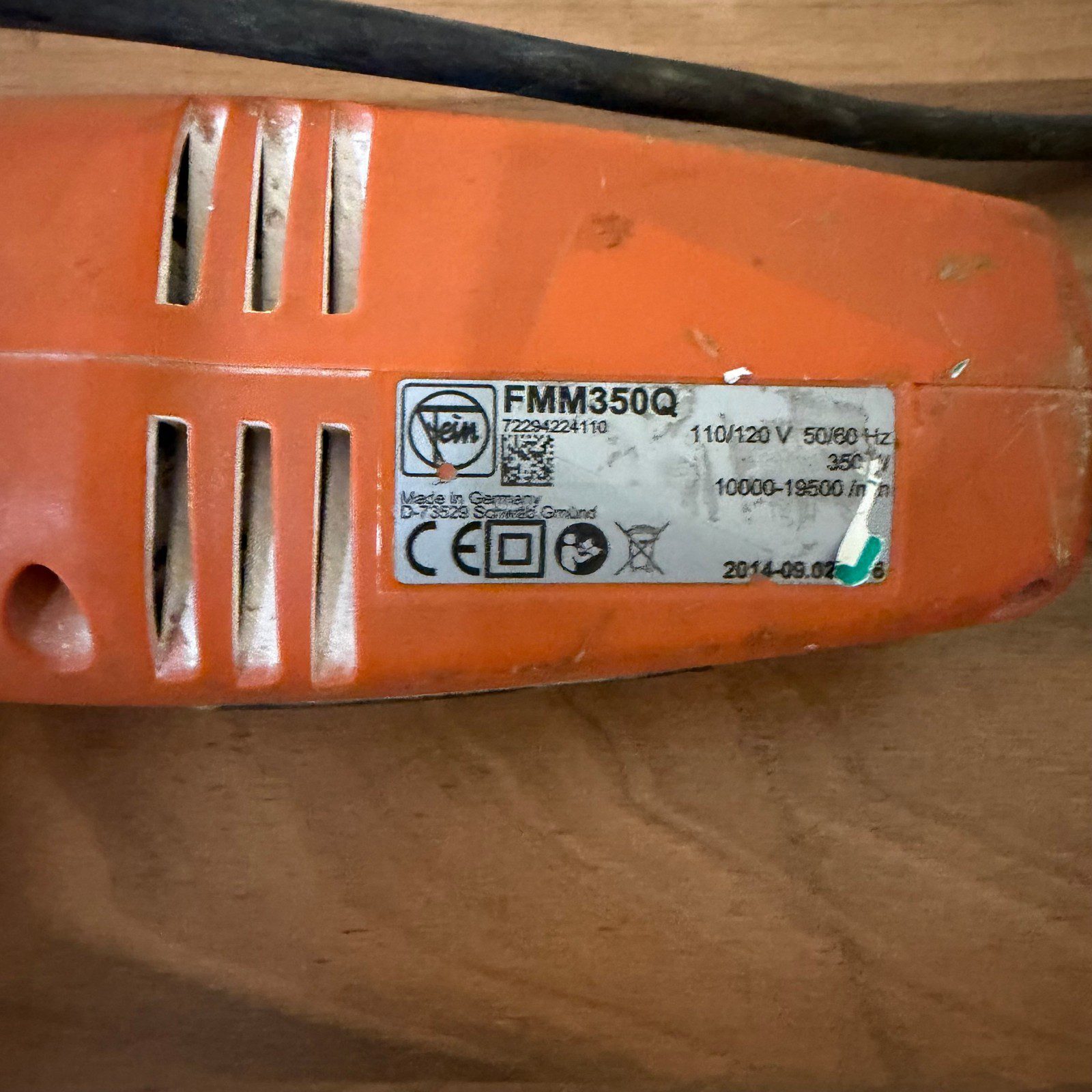 Fein MultiMaster FMM350Q 110V 350W Corded Oscillating Multi-Tool Used - Image 11