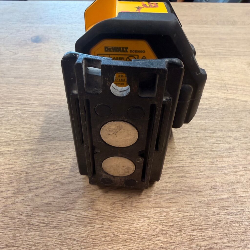 DeWalt DCE088G 12V XR Green Cross Line Laser Level with Mounting Bracket