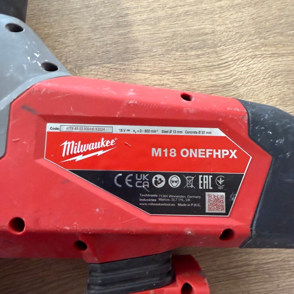 Milwaukee M18 ONEFHPX 18V FUEL SDS Plus Rotary Hammer Drill Body Case Used