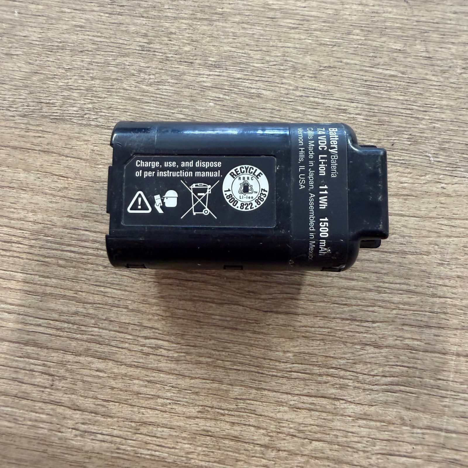 Paslode 7.4V 1500mAh 11Wh Li-Ion Battery Pack For Cordless Nailers Good Refurb - Image 15