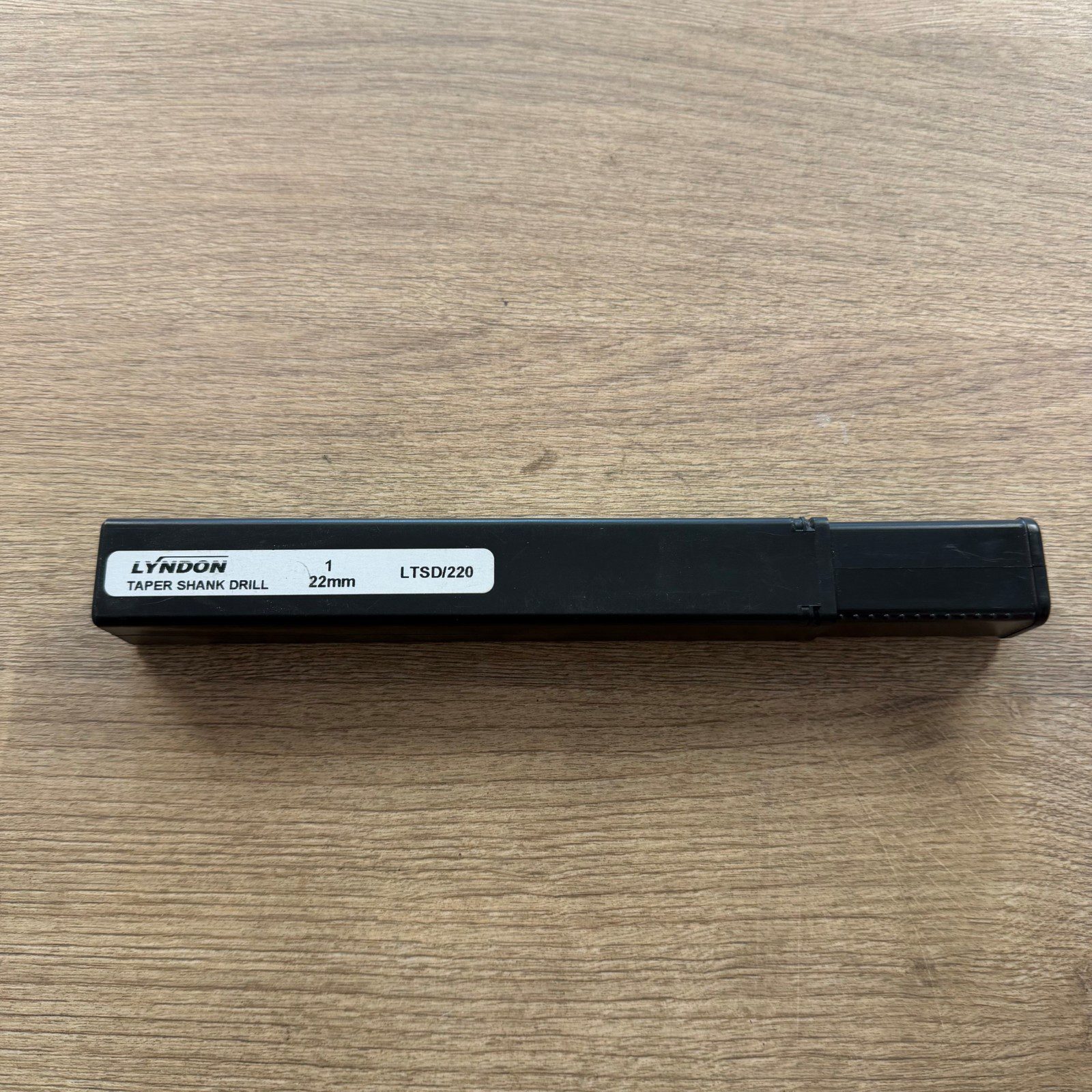 Lyndon LTSD/220 22mm Taper Shank Drill Bit With Storage Case - Excellent - Image 9