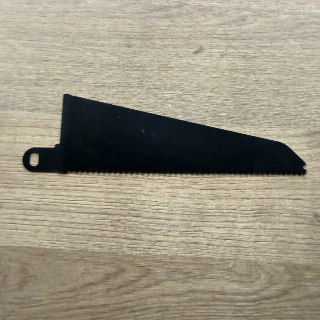 Replacement SSB229CT Saw Blade Black Toothed Edge Excellent Condition