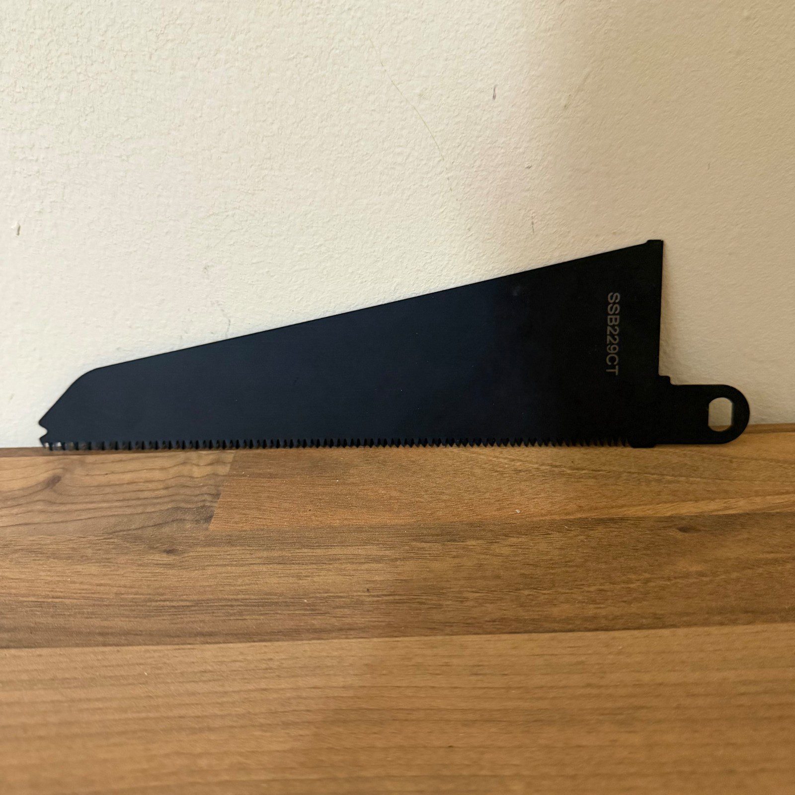 Replacement SSB229CT  Saw Blade Black Toothed Edge Excellent Condition - Image 5