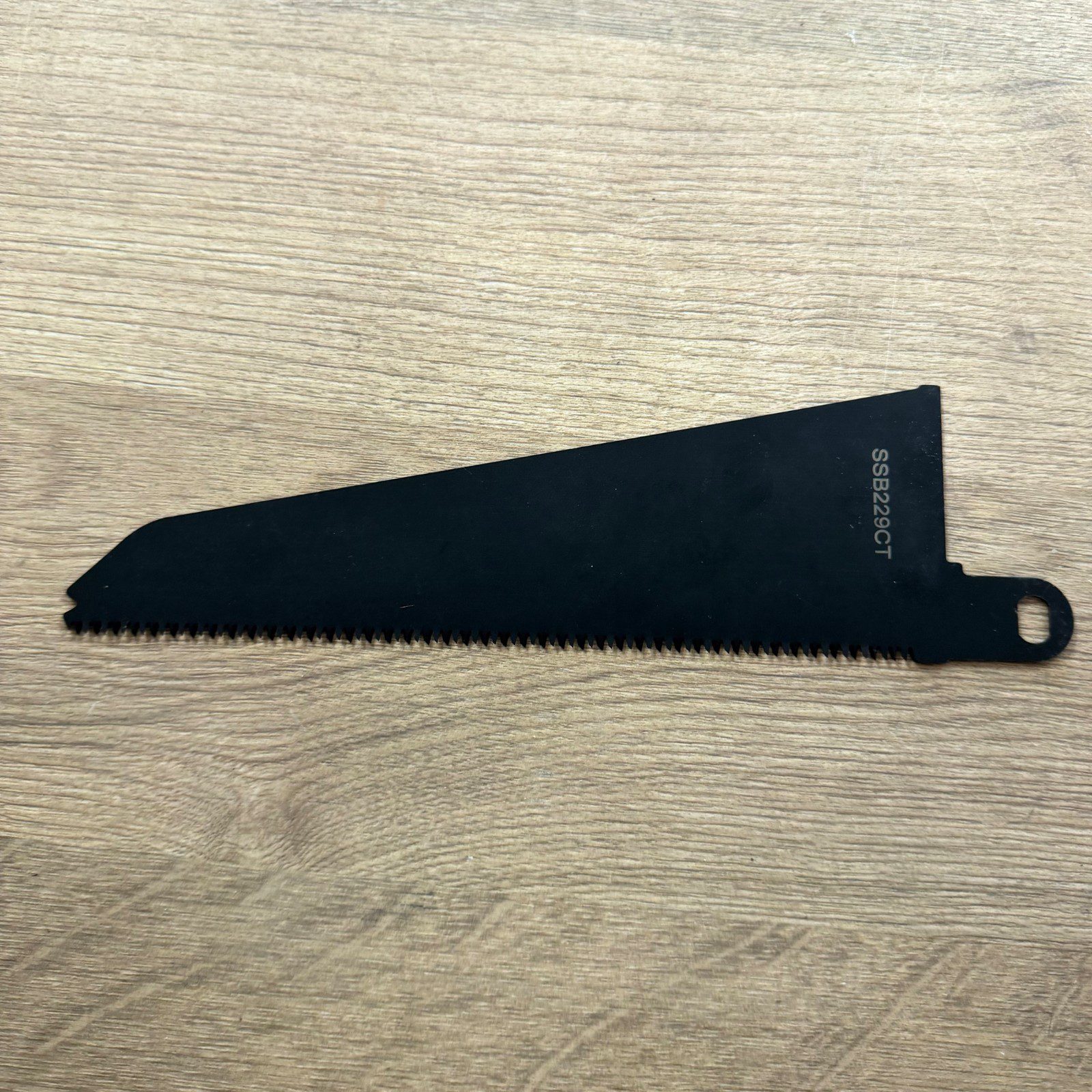 Replacement SSB229CT  Saw Blade Black Toothed Edge Excellent Condition - Image 9